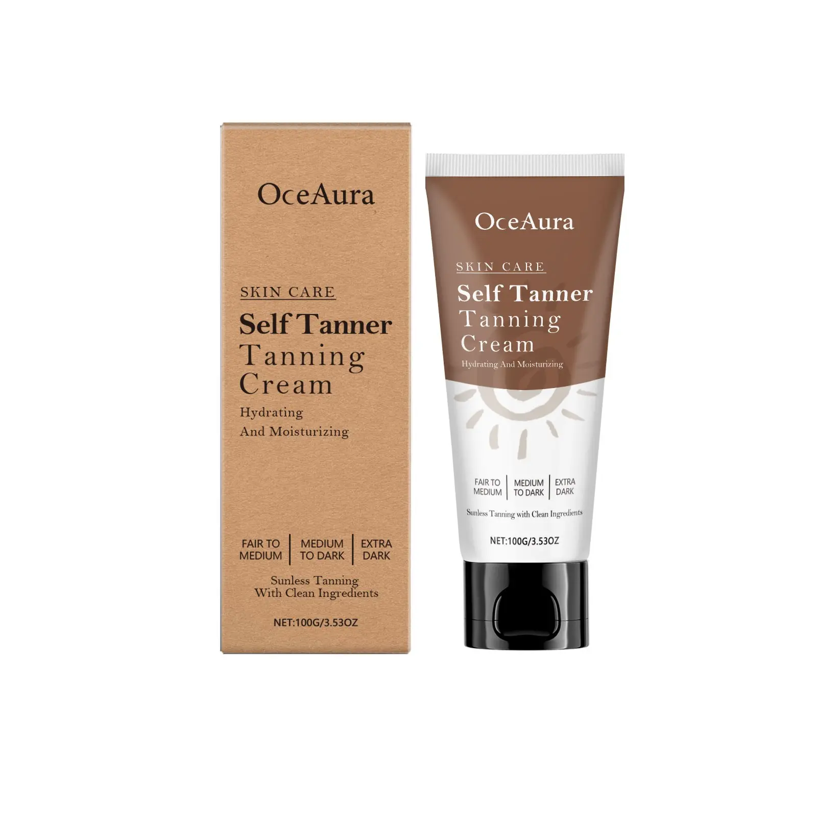 Tanning Cream for Outdoor Use, Moisturizing and Shining Wheat Color Skin Care Cream, Darkening Cream for Radiant Skin Tone, Tanning Lotions, Body Tanner, Best Tanning Lotion