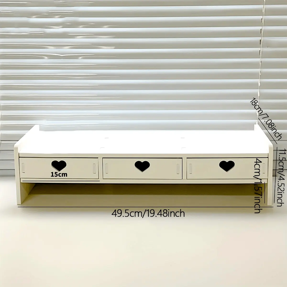 A desktop computer heightening bracket, student dormitory desktop storage rack, multi-layer locker, ins desktop drawer storage rack