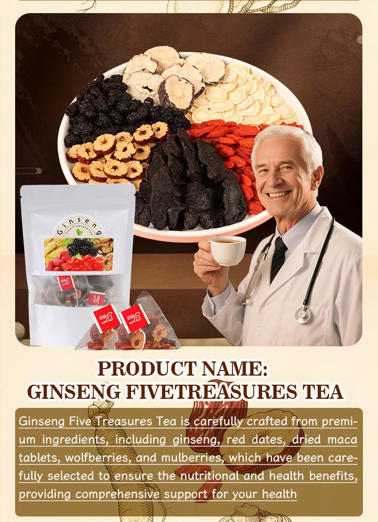 MTEOP Kidney Tea Formula Ginseng Five Treasure Tea Natural Herbal Detox Cleanse Beverage for Men Women Organic Chinese Traditional Healthy Drink Christmas Thanksgiving Value Pack Milk MTEOP Kidney Tea Formula Ginseng Five Treasure Tea Natural Herbal Detox Cleanse Beverage for Men Women Organic Chinese Traditional Healthy Drink Christmas Thanksgiving Value Pack Milk