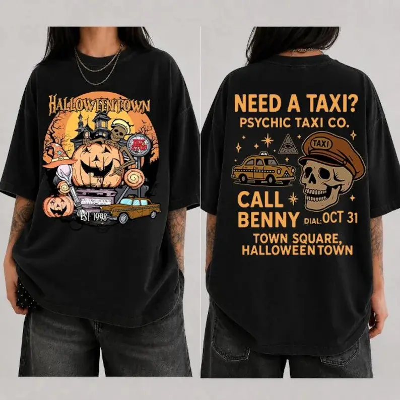 Halloweentown T-shirt Halloween Tshirt, Retro Halloweentown T-Shirt, Halloweentown University Tees, Halloween Crewneck Gifts