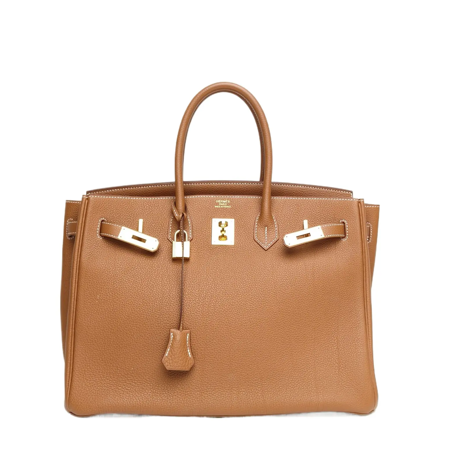 Pre-owned HERMÈS 【alea】HERMES Birkin 35 Gold(37) Togo Leather P226258697