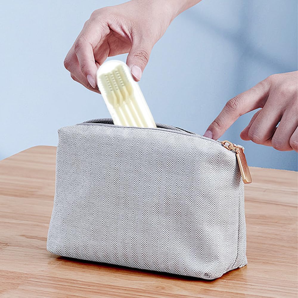 2-in-1 Nasal Hair Cutter, 2025 New Double Sided Nose Hair Knife, Portable Nostril Hair Remover Tool, 360 °   Rotating Nose Hair Trimmer with Ear Picker for Women and Men (Blue, 3 PCS)