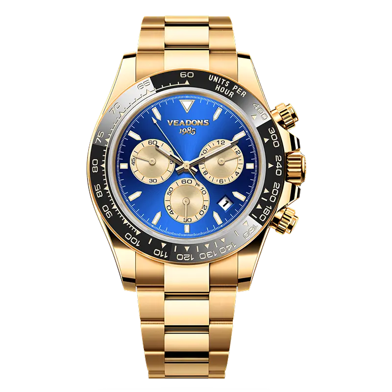 Multi Chronograph Waterproof Men Watch 5149-blue