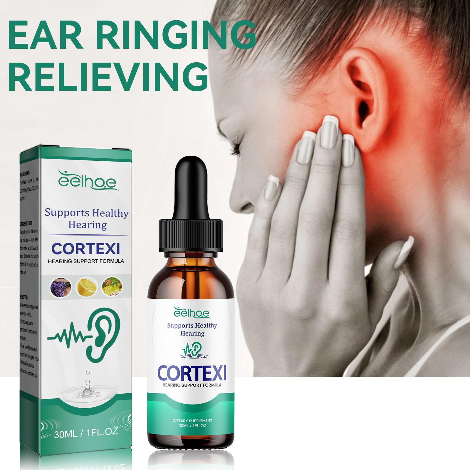 EELHOE Soothing Ear Drops: Supports Healthy Hearing & Daily Ear Hygiene. Relax & Restore your Ear Comfort.