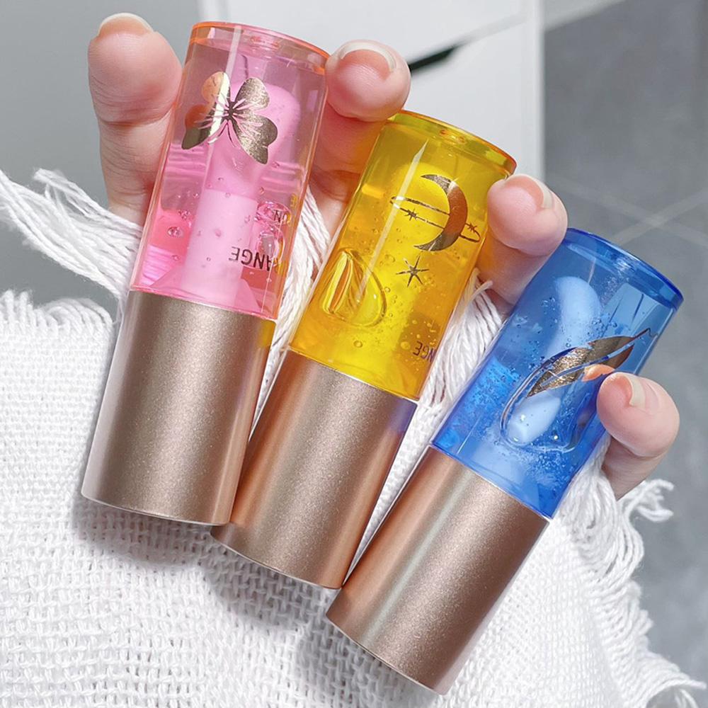Moisturizing Lip Oil Transparent Lip Gloss, 3 Counts Moisturizing Lip Volumizer for Fuller Lips, Perfect Lip Gloss Oil for Makeup Lovers