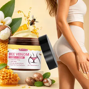 Bee venom nourishing and firming buttock cream, firms and lifts, moisturizes and enhances a confident contour, absorbs quickly, deeply nourishes, suitable for all skin types, Valentine's Day exquisite gift set.