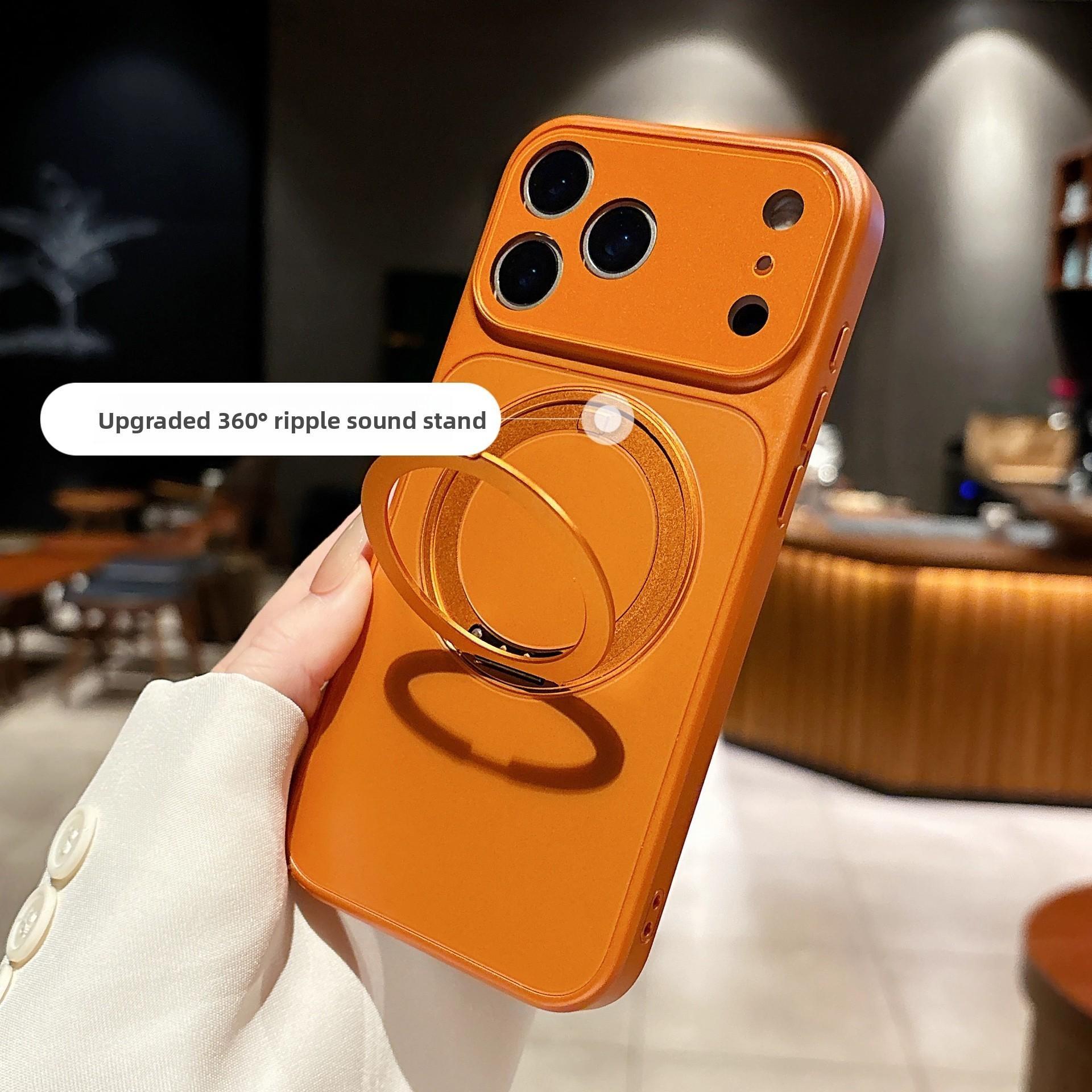 360 °   Rotating stand instantly transforms into 17, suitable for Apple 17 Pro Max phone case, iPhone 16 anti-drop protective cover