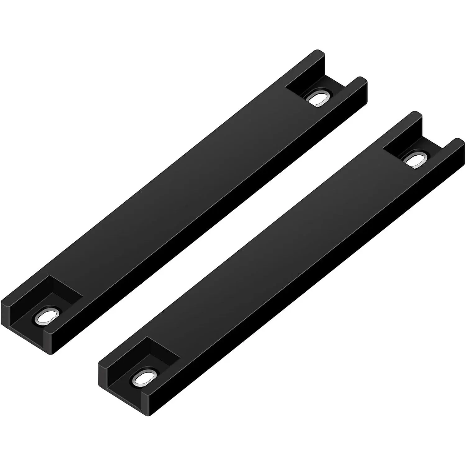 2 Pack Magnetic License Plate Holder - Temp Tag Holder for Car Dealer Test Drive Plates, Strong Magnet Mount for Cars (Black)Gift