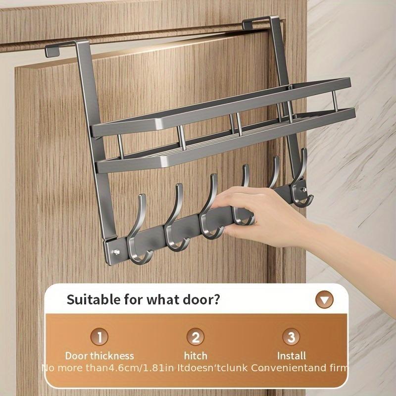 Door Back Hook Hanger, Multifunctional Hook Door Hanger Storage Rack, Home Organizer for Bedroom, Bathroom and Kitchen, Home Space Saver, Door Hanging Organizer Door Back Hook Hanger, Multifunctional Hook Door Hanger Storage Rack, Home Organizer for Bedroom, Bathroom and Kitchen, Home Space Saver, Door Hanging Organizer