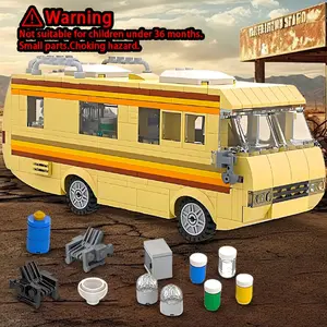 Breaking Bad Classic Movie Car Model Set, 441 Pcs Collectible Toy, Model Car Kit, Perfect Holiday Gift, Desktop Decoration, Fan Collection Item, Model Car Assembly