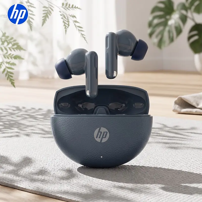 Hp Nr05a True Wireless Earbuds, Bluetooth-compatible 6.0, Waterproof, Low Latency, In-Ear Design, Lightweight, with Mic, Compatible with All Phones