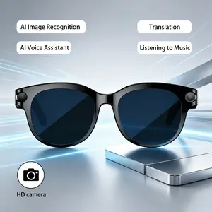New Fashion Smart Glasses, Supports Audio and Video Calls, HD Camera, 290mah Battery, Ai Translation, Unisex, Model M89