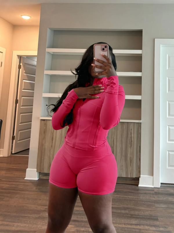 2 piece sets women  Streetwear Lady Sports Tracksuit Set Lady Streetwear Shorts Outfit Set Sexy Women Two Pieces Club Macthing Top+Shorts colorblock print tee