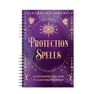 Cross-Border New Arrival Bestseller Protection Spells Book, Magic Manual for Spellcasting, Essential Guide for Magical Practices