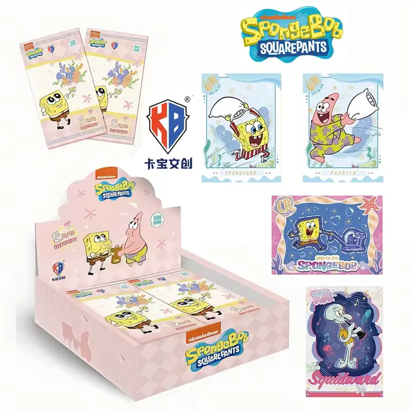 Spongebob Kabao Official Booster Box 30 Pack Trading Cards Anime TCG CCG NEW