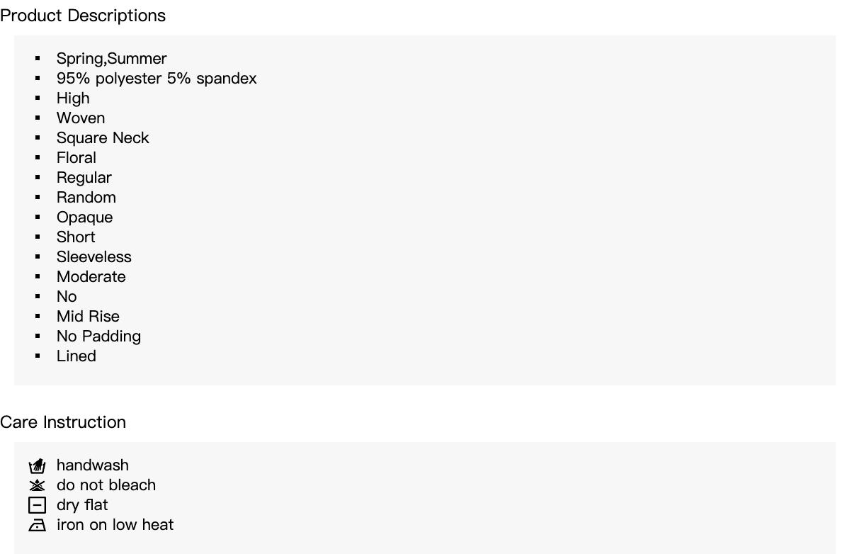 Cider [size 0-10] Square Neck Floral Ruched Mini Dress