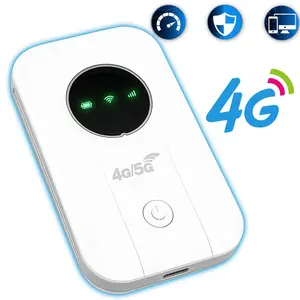 Portable Mobile WiFi Hotspot, Multi-Scene Usage 4G LTE Pocket Router; 300Mbps SIM Card Wireless Hotspot, Multi-Device Access,For EU Travel & Remote Work,2026 New Top Trending Mobile Router