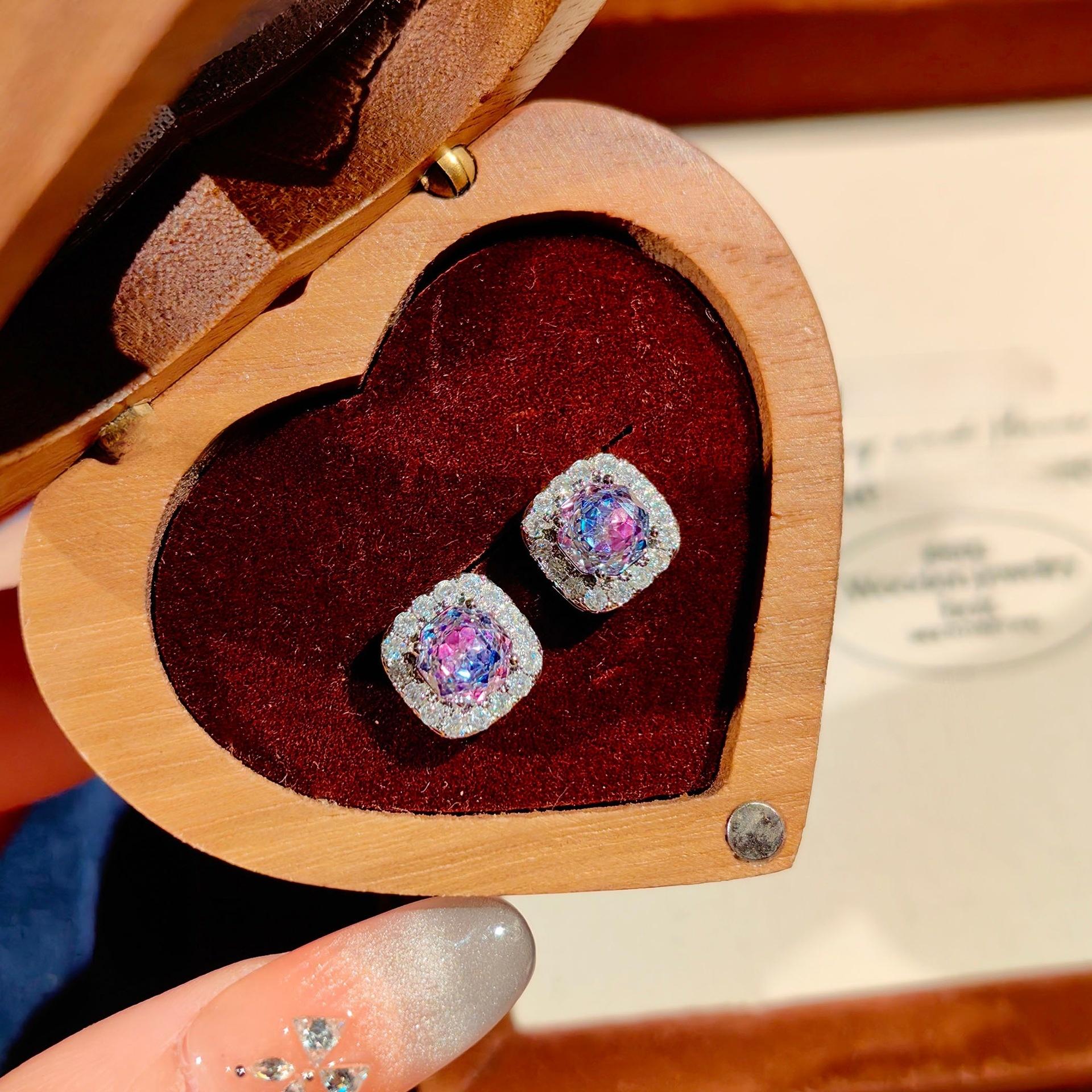 💎 ✨   Octagonal Rose Cut Full CZ Set |   Pendant Necklace + Matching Ring |   Both in Cubic Zirconia |   Sleek & Sophisticated Design |   Everyday Chic – Timeless Gift for Anyone