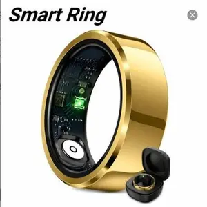 2026 Smart Ring Blood Pressure Heart Rate Sleep Monitoring Smartring IP68 & 5ATM Waterproof Multi-sport Mode Smartring Man Women