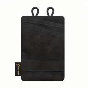 Slim Mini Tool Organizer with 4 Zippered Pockets, Compact EDC Pocket for Flashlight, Card, Key Holder - Ideal Gift for Everyday Use & Special Occasions, Men'S Daily Carry, Durable, Machine Washable, Travel Wallet
