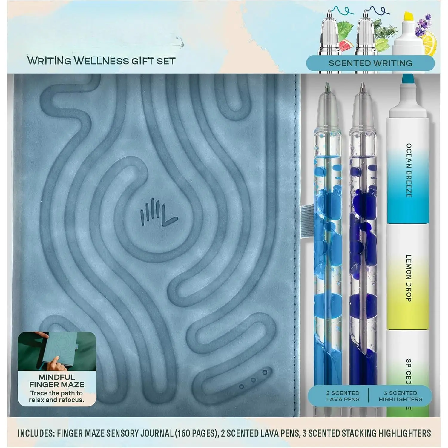 Find Your Path Sensory Journal & Pen Diffuser Set, 160 Pages