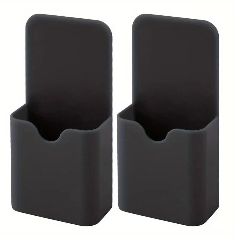 2pcs Magnetic Pen Marker Holders, S Size Magnetic Pen Pencil Holder Organizer Home Office Supplies for Refrigerator Whiteboard Locker