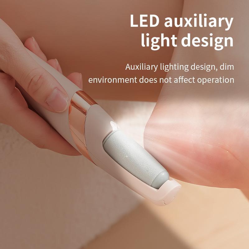 Electric Foot File, Rechargeable Foot Callus Remover, Foot Care Tool, Foot Dead Skin Remover, Pedicure Tool for Home Use, Nail