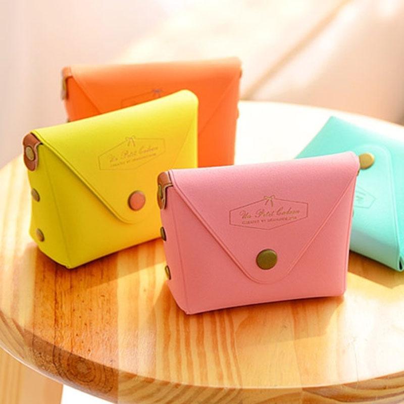 Cute Candy Color Key Case Macaron Coin Purse