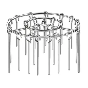 2 Counts Air Fryer Skewer Rack,Grill for  BBQ, Sync-Cooked Meat & Veggies, BBQ Tools