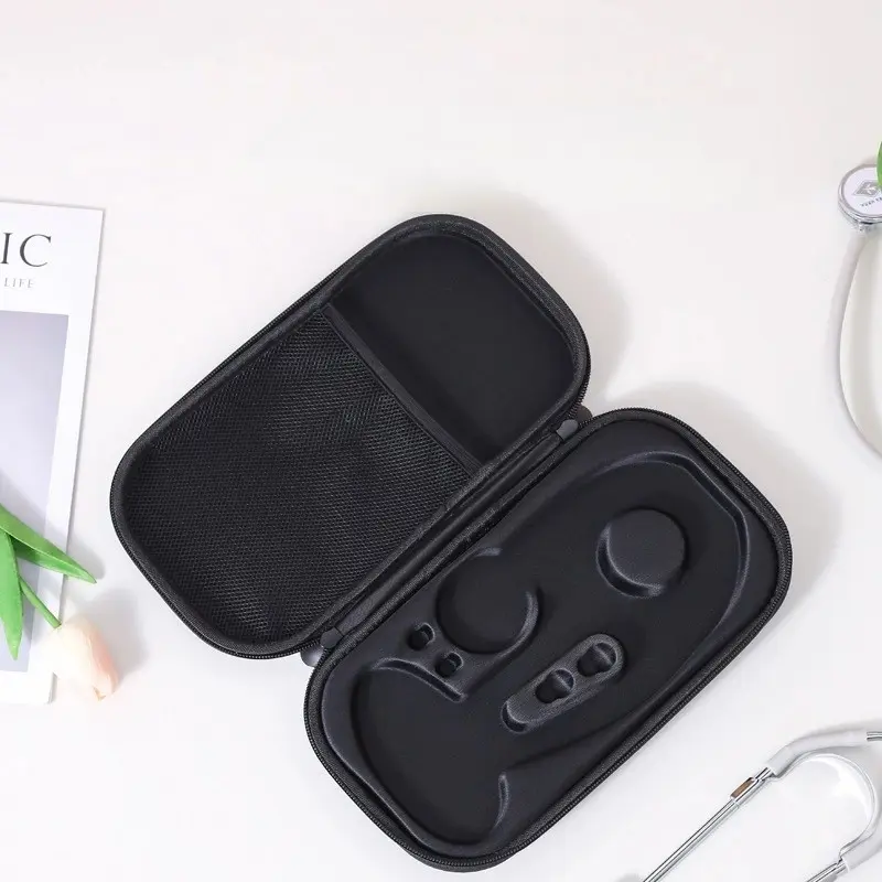Stethoscope Storage Bag Eva Box, Home Use Stethoscope Protective Case, Anti-Drop and Moisture-Resistant Organizer Tool