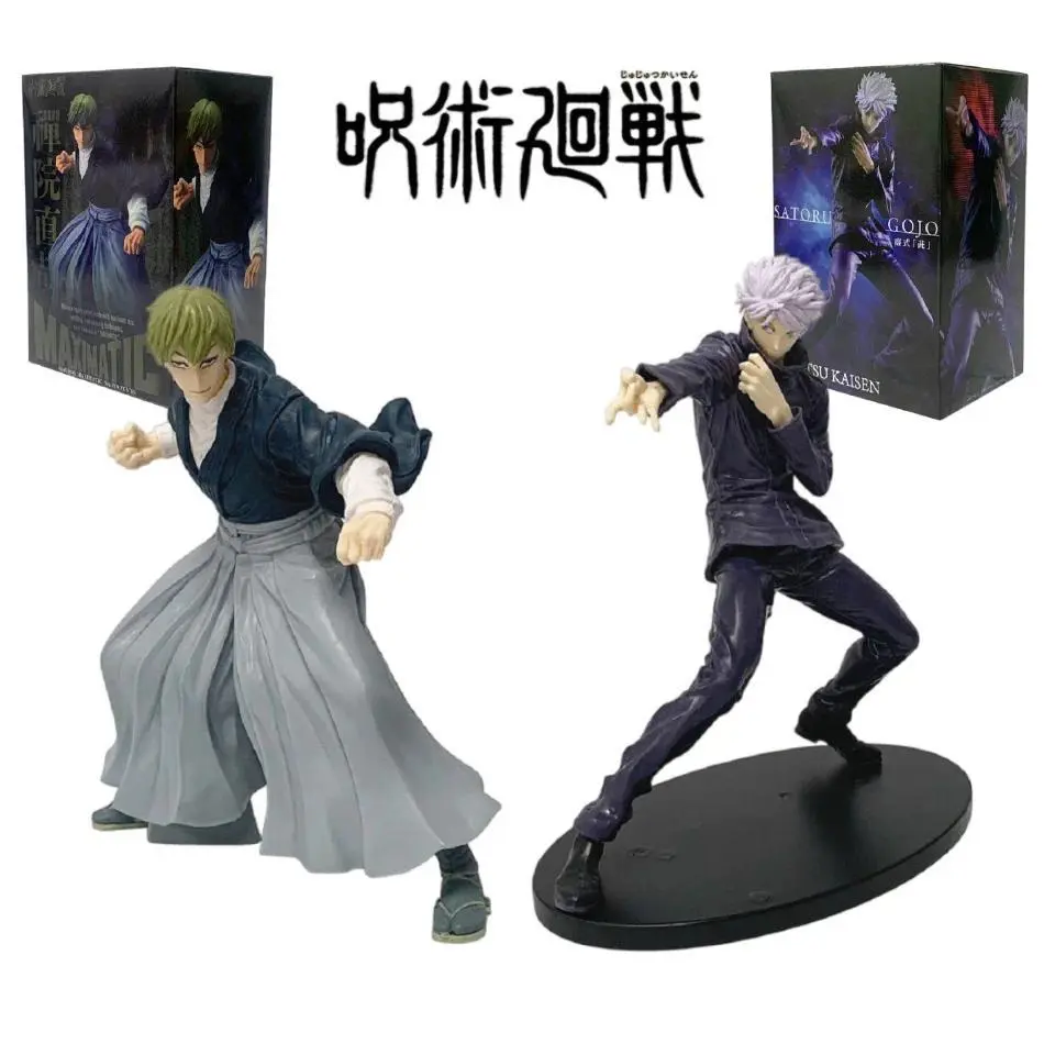 2026 Hot selling toys 20cm Jujutsu Kaisen Anime Figure Satoru Gojo/Zenin Naoya/Ryomen Sukuna Action Model Pvc Statue Desktop Ornament Collection Toys Internet-famous toy