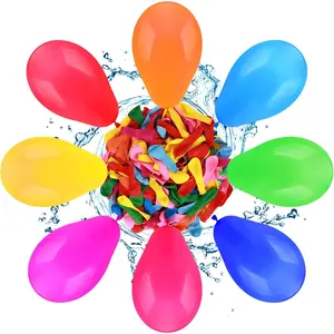 500PCS Water Balloons Bulk without Refill Kits,Small Water Balloon  Summer Splash Fun,Party Air Balloons  Wedding Birthday Graduation Anniversary Carnival Games Decoration