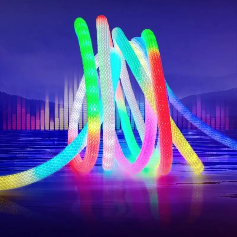 LED Neon RGBIC Light Strip, Waterproof IP67 Smart Flexible Silicone LED Strip Light, USB Powered LED Neon Light Strip for Home Decor