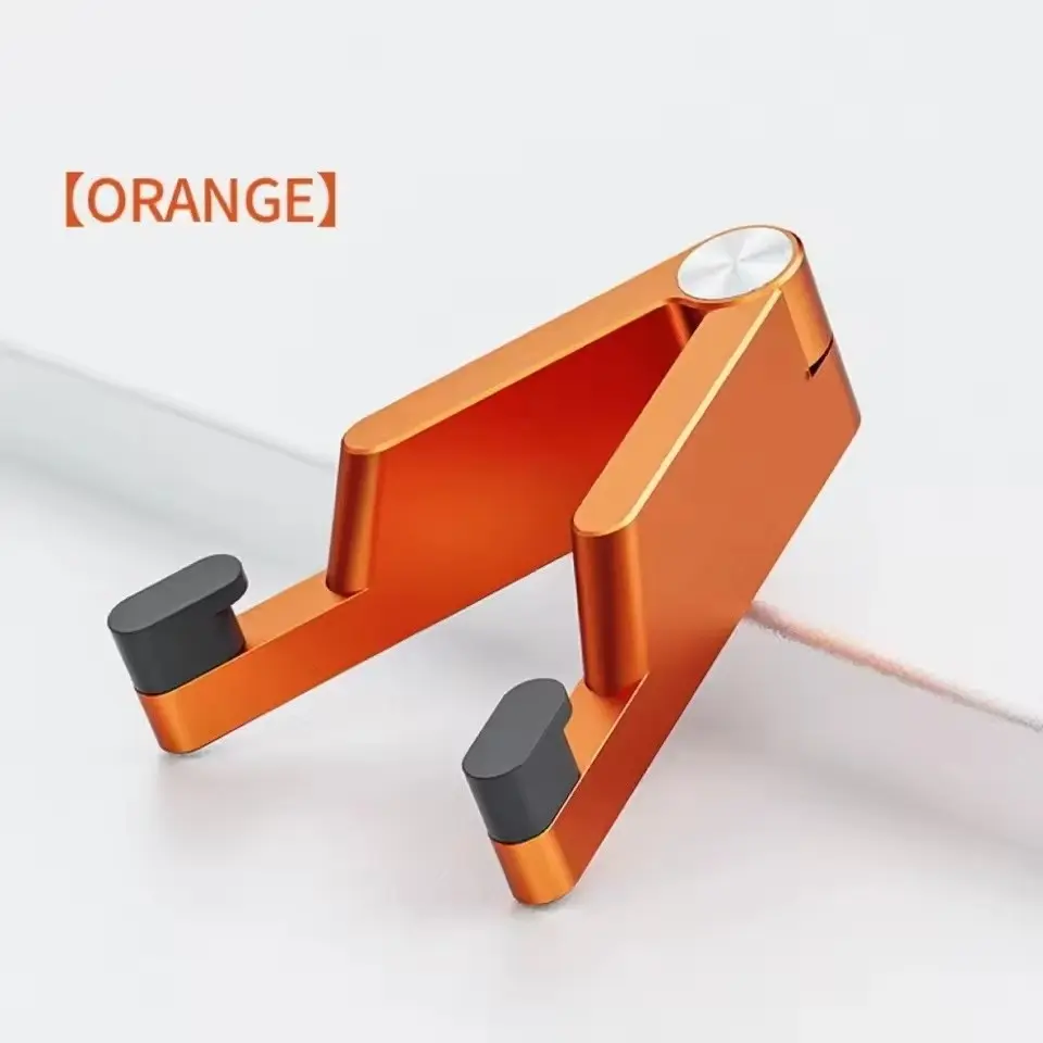 Portable Flexible Phone Tablet Stand, Foldable Mini Magnetic Stand, Desktop Phone Holder Accessory, Random Color, Convenient and Durable Design