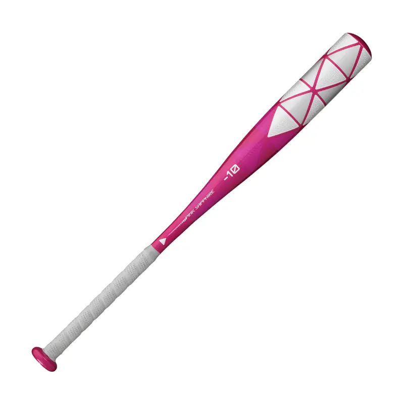 26 Inch 1 Piece Aluminum Fastpitch Softball Bat, Pink Sapphire with -10 Drop Weight, Lightweight Youth Softball Bat for Girls Fastpitch Game & Training