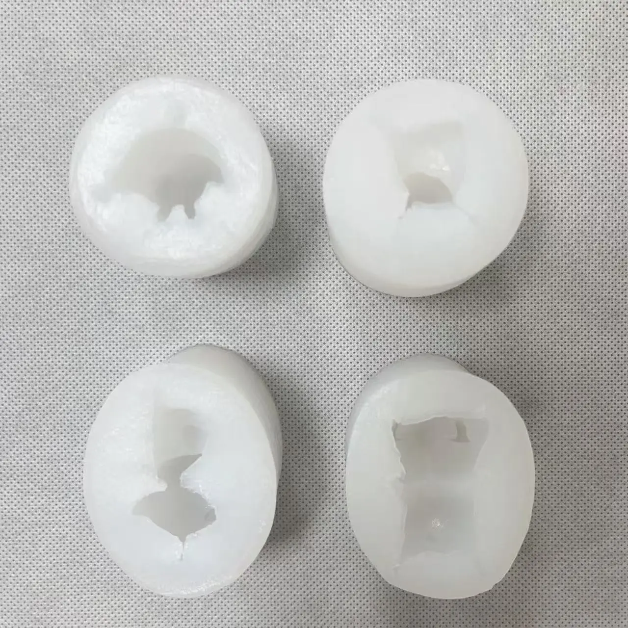 4pcs/Set (Sleepy Pig, Lazy Pig) Cartoon Animal Silicone Molds for Resin Epoxy Casting - Clay Crafts, Plaster Ornaments, Candle Making, Candle Making Supplies, Wax Melts, Soap Molds Silicone, Reusable Molds, Craft Molds, Craft Enthusiasts