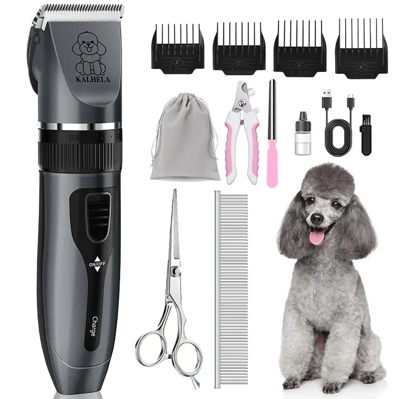 Pet Electric Hair Clipper for Cats & Dogs, Professional Grooming Clippers with Precision Blade, Easy Fur Trimming Tool, Grooming Tools #GLOBAL PICKS