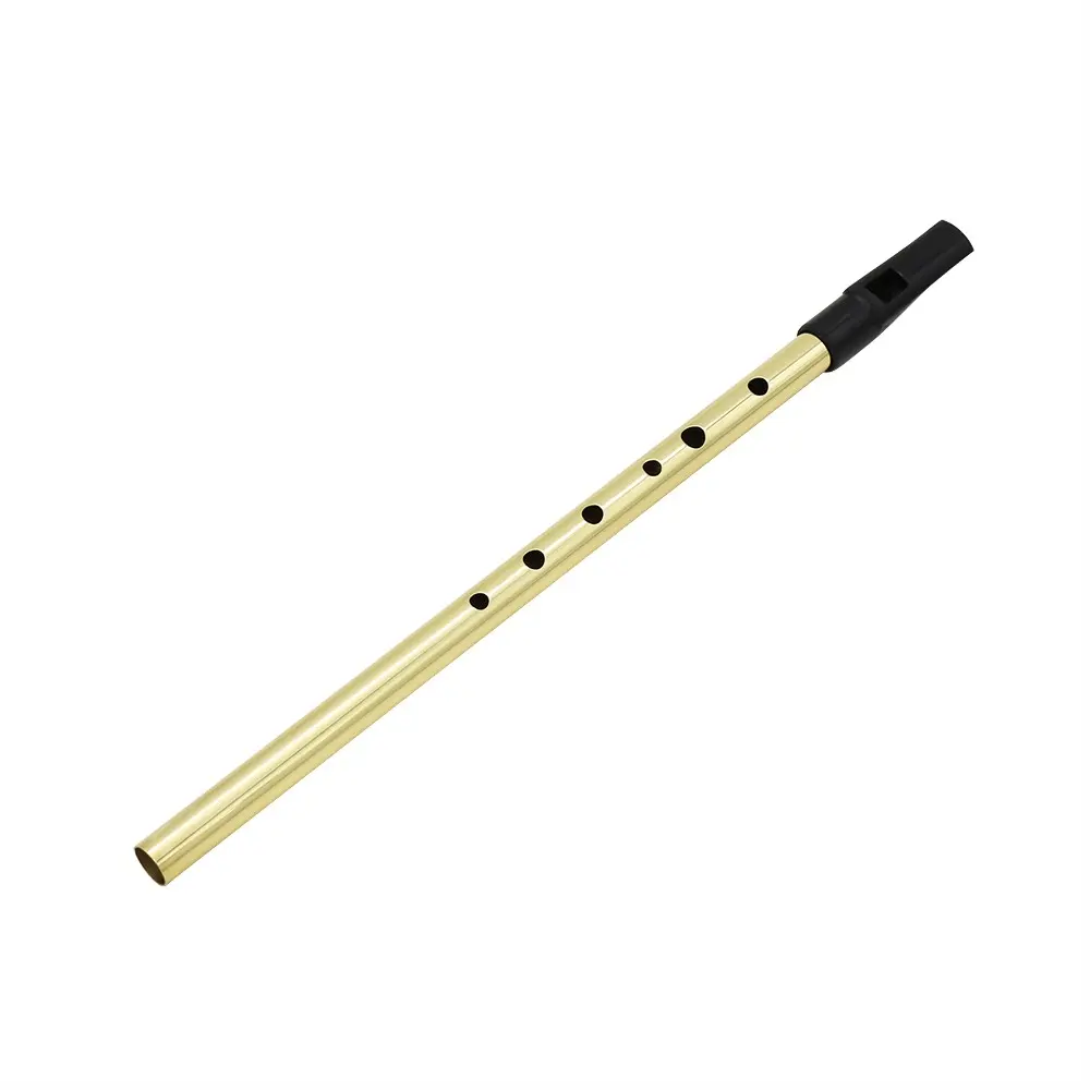 Irish Tin Whistle Key D, Brass Material, Bright Brass Wind Sound, Penny Whistle, Musical Instrument, Handmade Craftsmanship, Wind Instruments