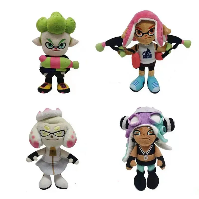 2026 new  Cartoon Anime 25cm Splatoon 3 Plush Toys Cute Game Splatoon 2 Stuffed Dolls Gifts for Boys Girls Birthday
