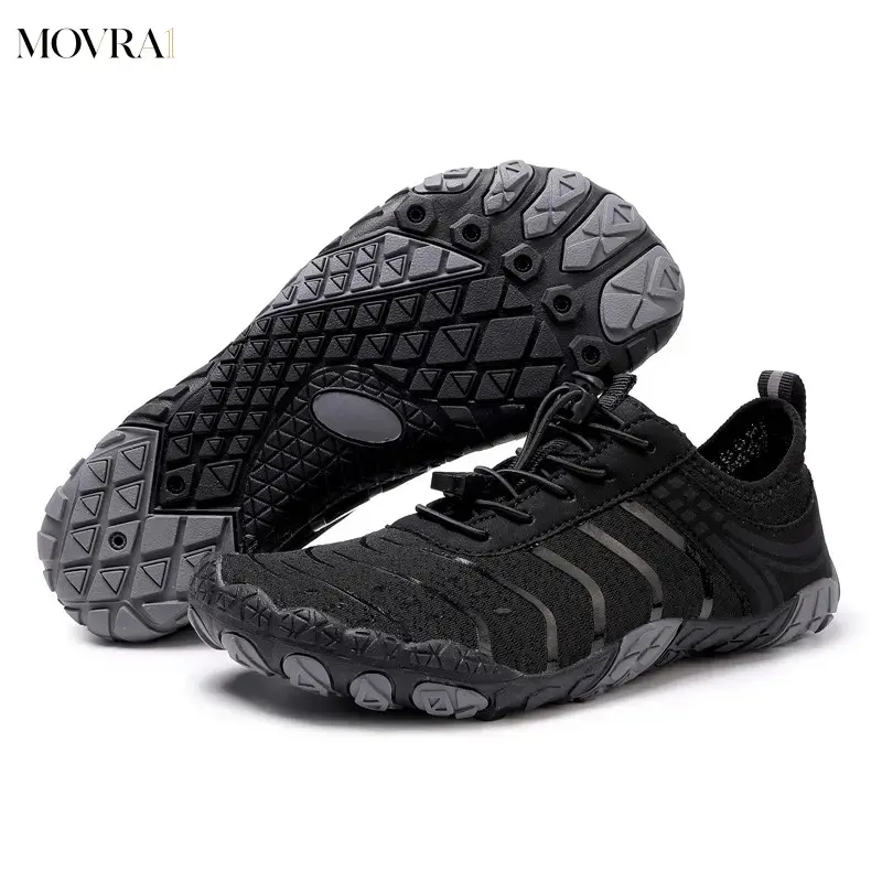 MOVRA1 Barefoot Shoes Women & Men, Grounded Walking Hiking Barefoot Shoes, Wide Toe Box Non-Water Athletic Footwear, Comfortable Vitality Barefoot Footwear, Trail Running Sneakers Unisex,summerwins,father'sdaygifts