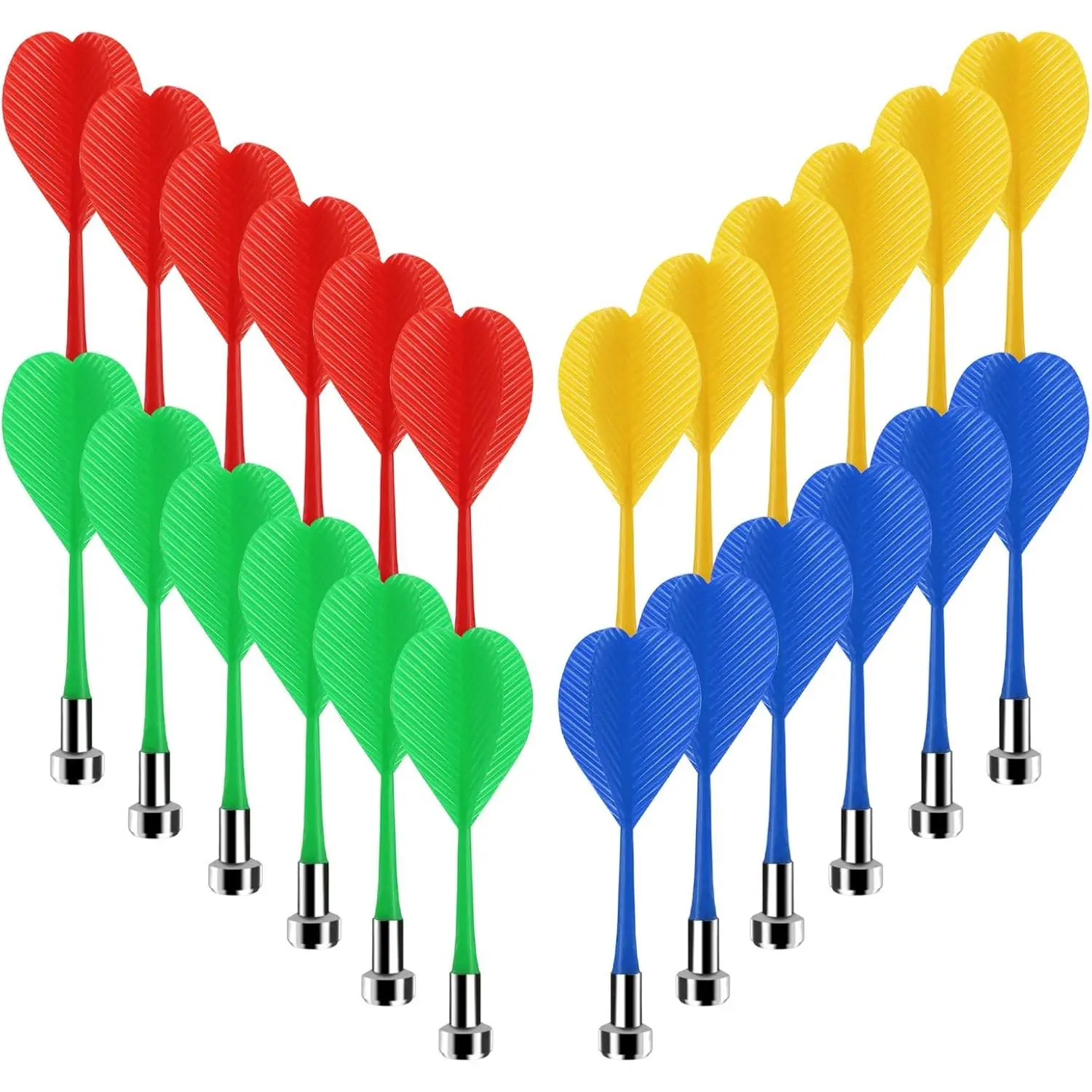 Magnetic Darts, Plastic Darts Replacement Dart for Magnet Dartboard, Magnetic Darts for Kids Adults Target Game Toys