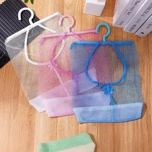 3-Pack Mesh Hanging Shower Caddy, Quick-Drain Breathable Bathroom Organizer, Multi-Use Toiletry Storage for Home & Dorm