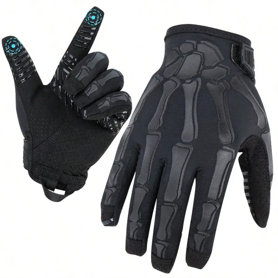 Tactical Skeleton Bone Gloves Military Men Hunting Cycling Shooting Work Gloves