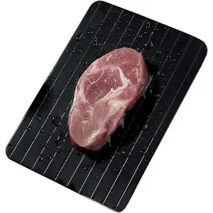 Fast Defrosting Thaw Board Tray for Frozen Meat Fish Poultry and Other Frozen Foods, Size 11.6" L x 8.3" W x 0.1" H