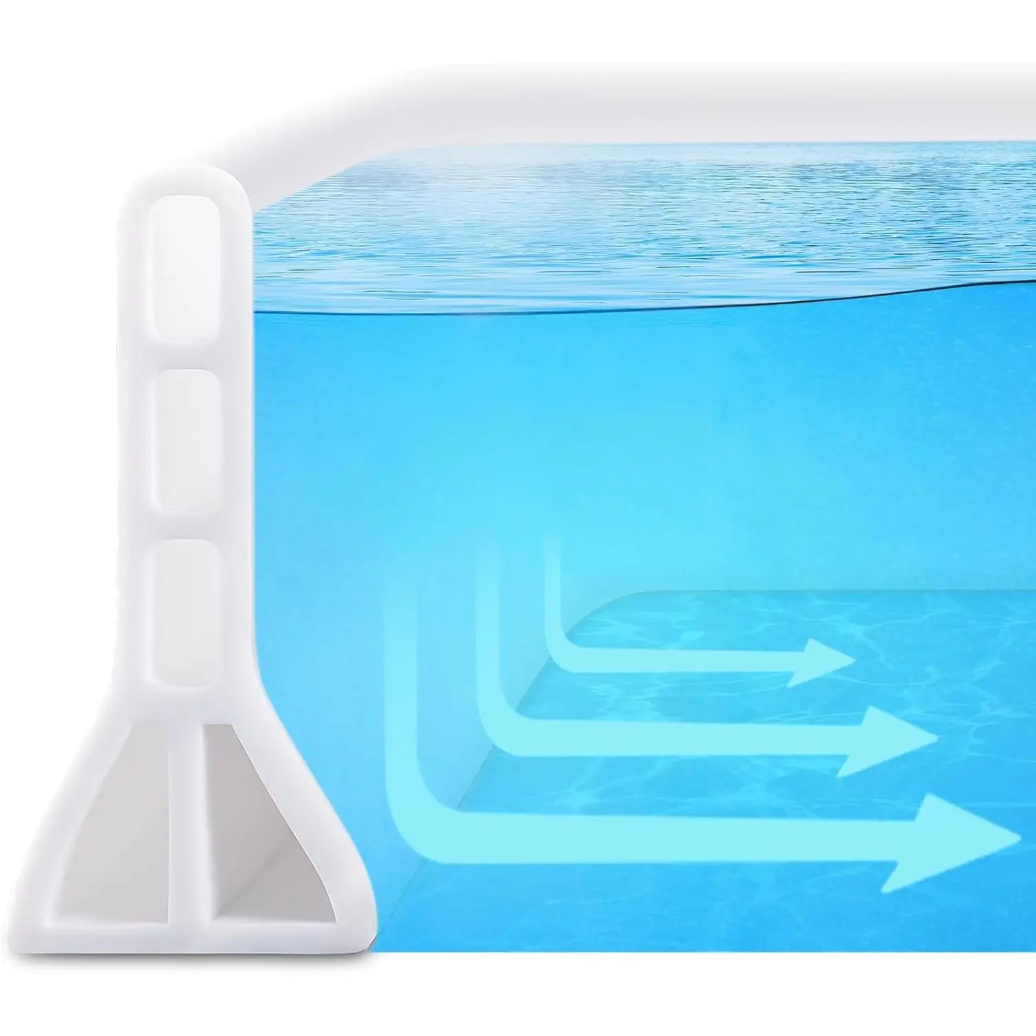 3" High Shower Threshold Water Dam 67" Long Collapsible Shower Water Splash Guard Self-adhesive Shower Barrier Bath Water Stopper To Keep Dry and Wet Separation Bathroom Kitchen (5.6Ft)