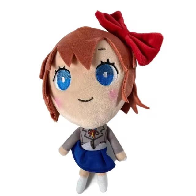 20cm Game Doki Doki Literary Club Plush Toys Anime Cosplay Monika Natsuki Sayori Yuri Dolls