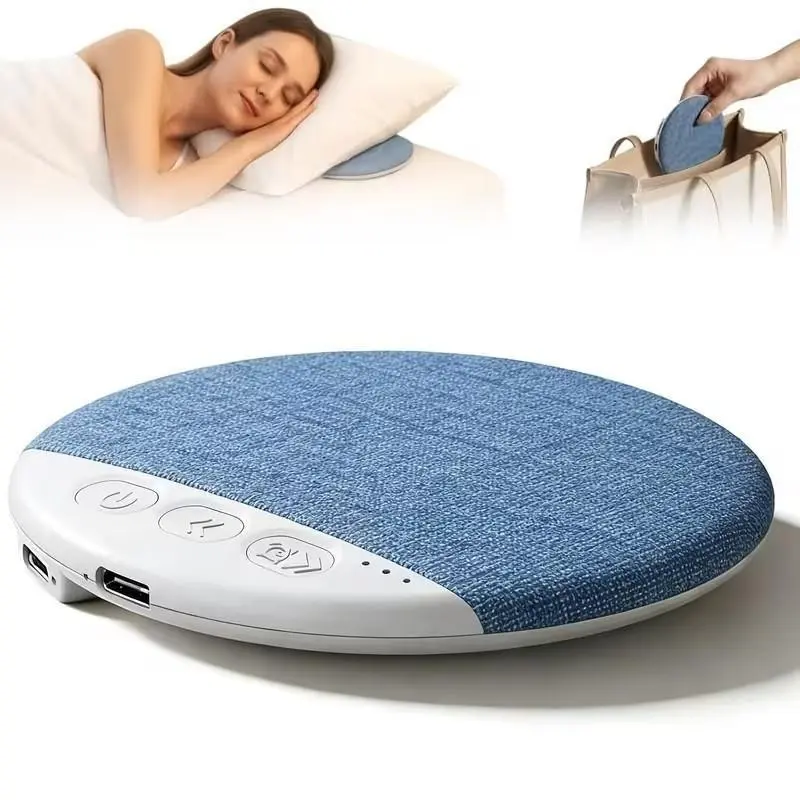 2026 New Sleep Speaker, Wireless Subwoofer, Bass Speakers, Noise Timer Function, Stereo Bass Sleep Headphones, Sound Machine, Portable Audio System, Durable, Plastic, USB Rechargeable Speaker, Suitable for Adults