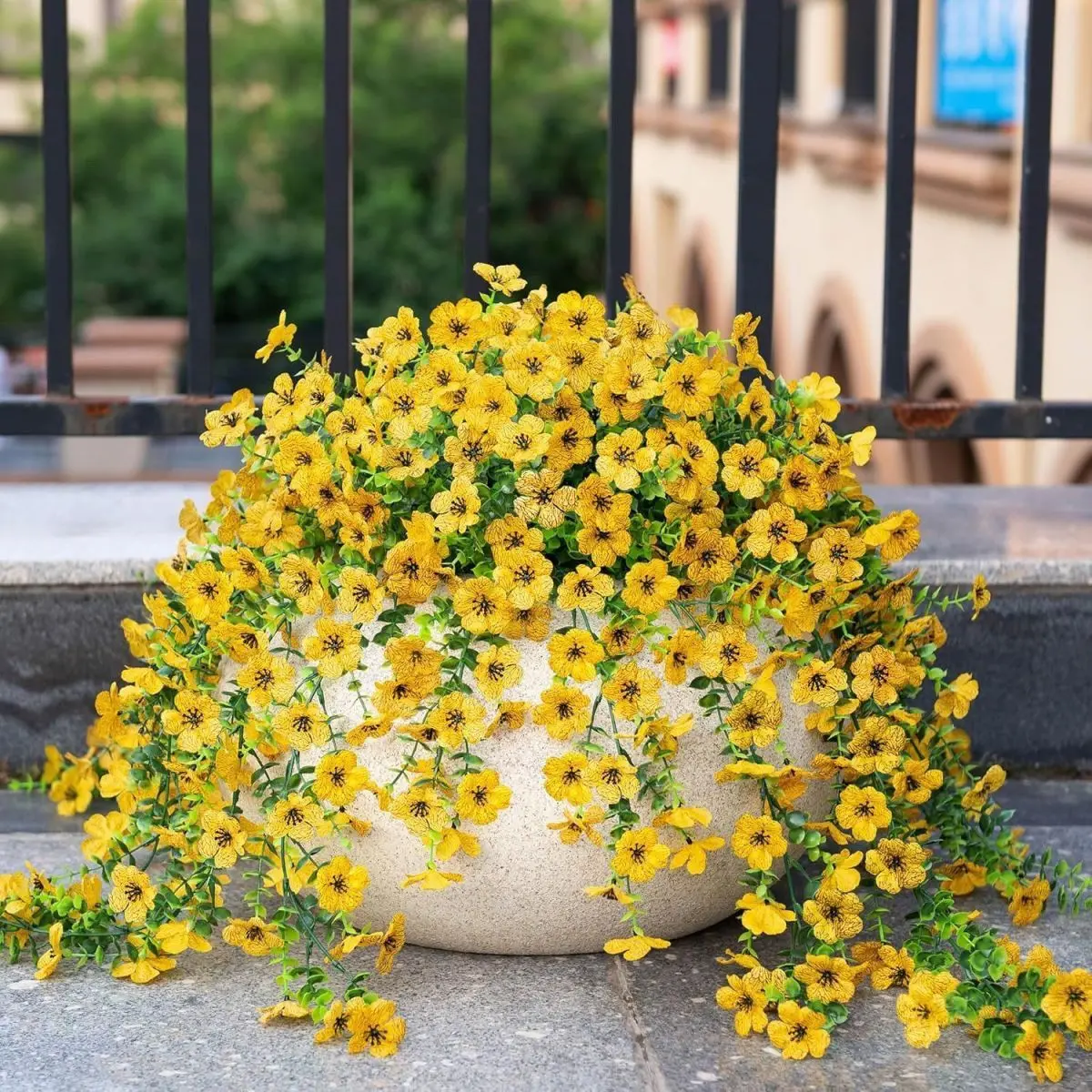 Violet autumn vine plastic wall hanging artificial rattan living room hanging basket fake flowers artificial flowers room classroom