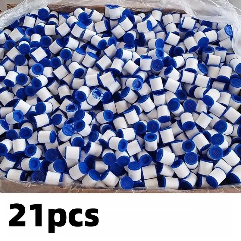 21pcs Shower Filter Cotton Core, Faucet Water Filtration, Splash-Proof Spray Nozzle Replacement, PP Cotton Filter for Showerheads