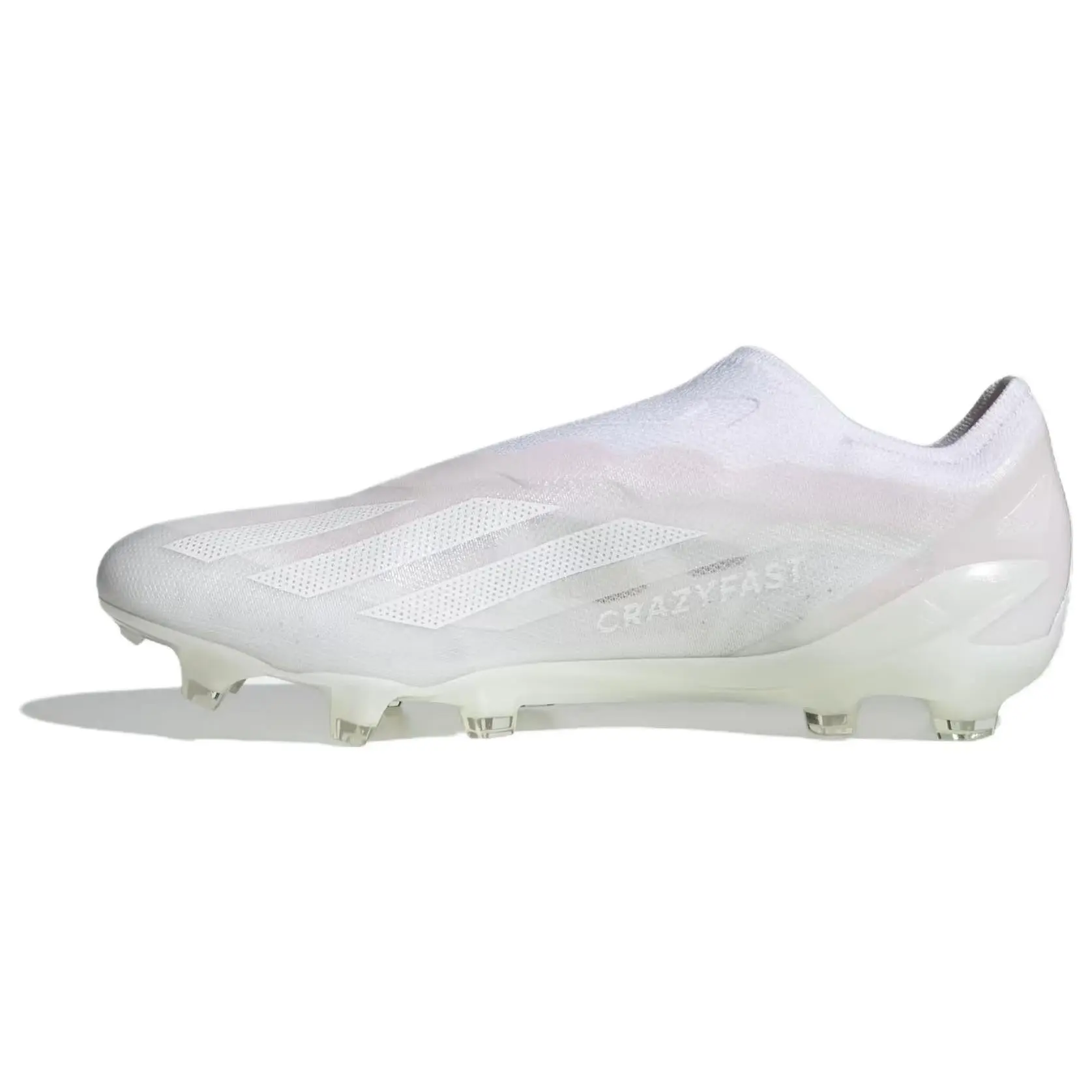 Adidas X Crazyfast.1 LL FG Stud Football Cleats - Men's/Women's Athletic Shoes, Comfortable Footwear, Slip-Resistant, Durable, House White Maison Mihara Official Shoes